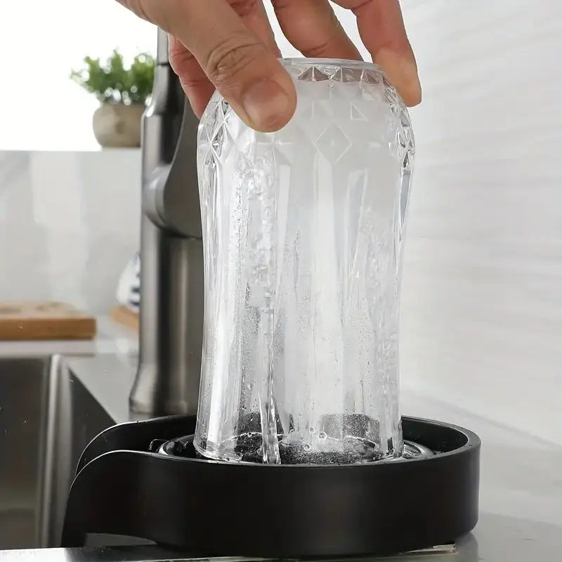 1Pc Plastic Automatic Cup Washer High Pressure Cleaner 
